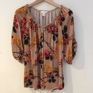 Sundance soft velour blouse